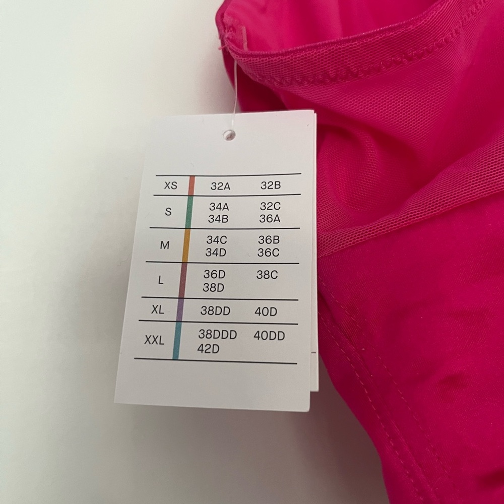 NWT Auden Pink Bralette (L) - Picture 4 of 4